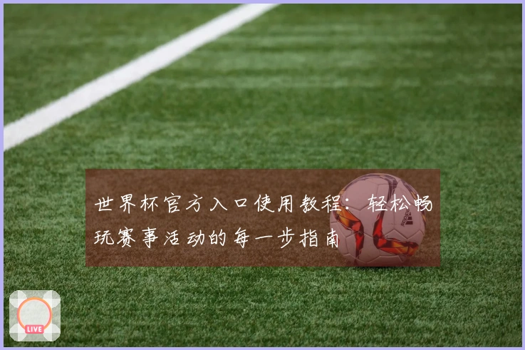 世界杯官方入口使用教程：轻松畅玩赛事活动的每一步指南